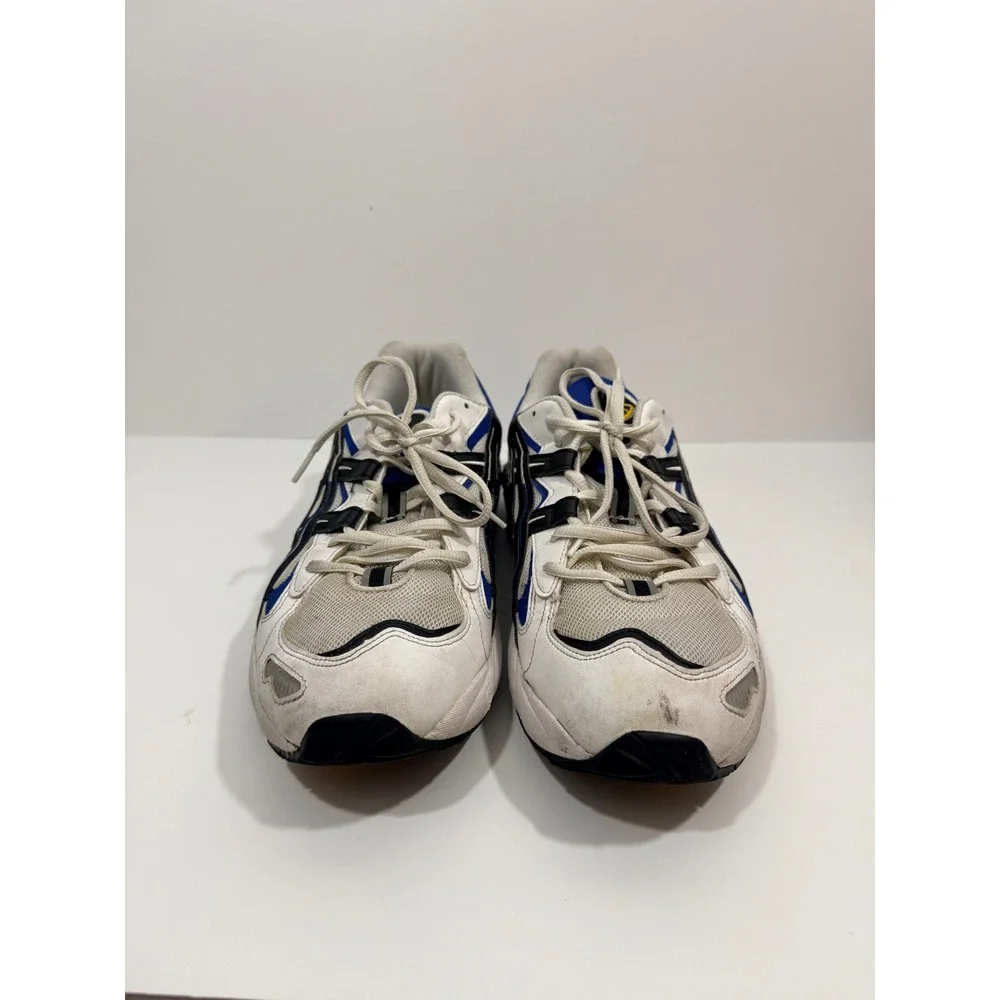 ASICS Gel-Kayano 5 OG Sneakers Mens 11 White Blue Good 1201B042 Running Shoes
